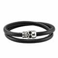 Miniatyrbild 1 av 2: Unisexarmband Thomas Sabo UB0010-825-11 Silvrig Svart 15 cm - 17 cm