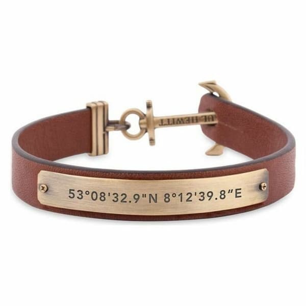 Herrarmband Paul Hewitt PH-MSC-M-BR Läder - 19,5 cm