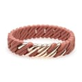 Miniatyrbillede 3 af 4: Armbånd til kvinder TheRubz Silikone Rustfrit stål Stål/Silikone - Pink - 15 mm x 18 cm