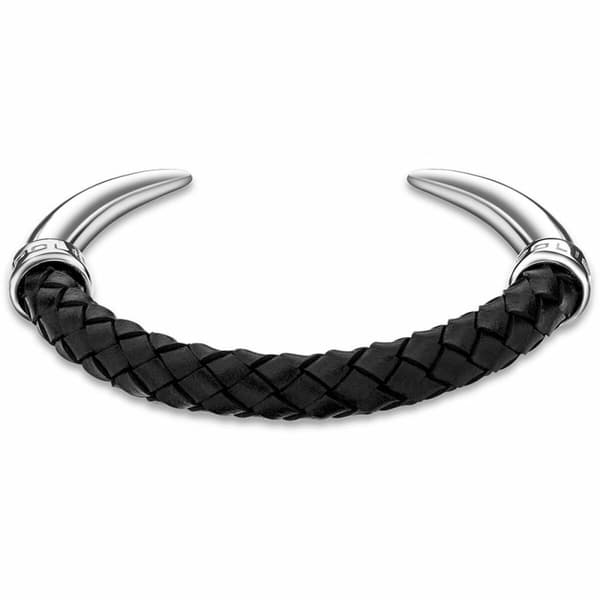 Armbånd til mænd Police PEAGB2211902 Læder 21 cm
