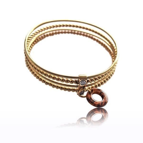 Damarmband - Time Force - TS5123BLE - Stål - Guld - Blandat