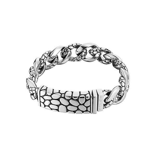 Armband - Police smycken - CARAPACE - Stål - Större storlek - Man
