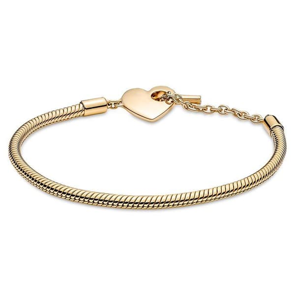 Armband - Pandora - 569285C00-19 - Silver - Guld - Rosa
