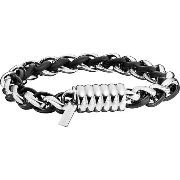 Armband - Police - S14AEC01B - Rostfritt stål - Silverfärgad - Man