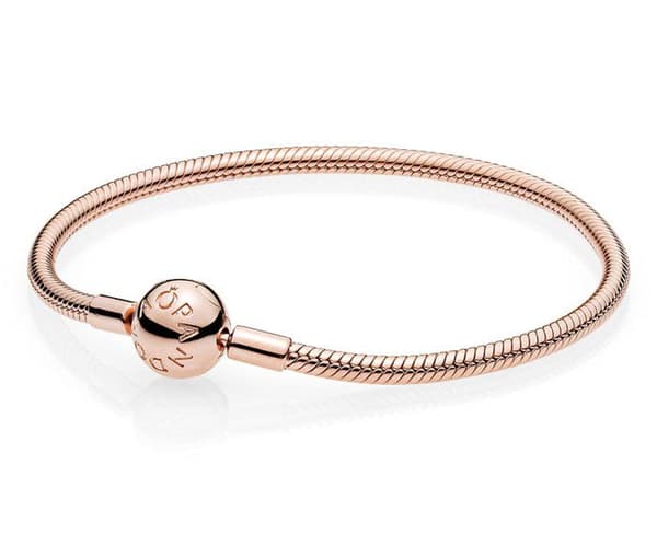 Armband - PANDORA - 50728-20 - Silver - Rose guld - Dam