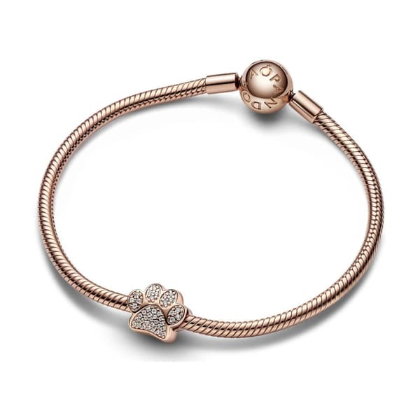 Pandora Mousserende Paw Print Charm 781714C01