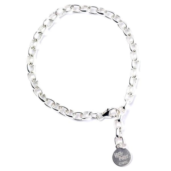 Officiell Harry Potter charmarmband i sterling silver - Barn - Grå - Silver - Kvinna - Harry Potter