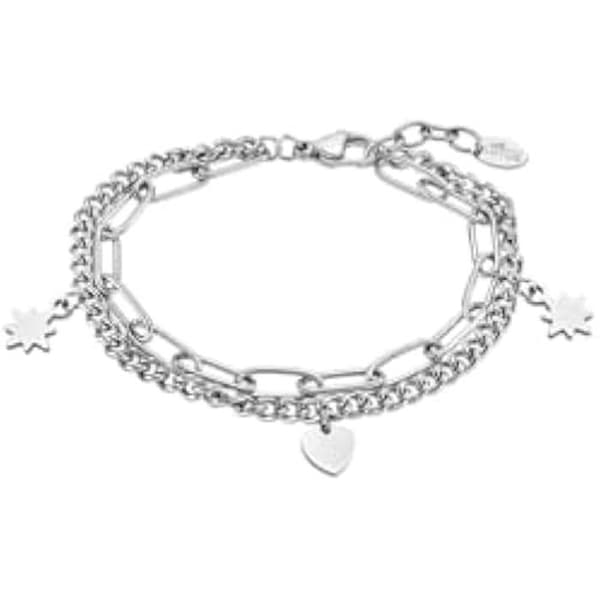 Armband - LOTUS - LS2313 - Rostfritt stål - 20 cm - Dam
