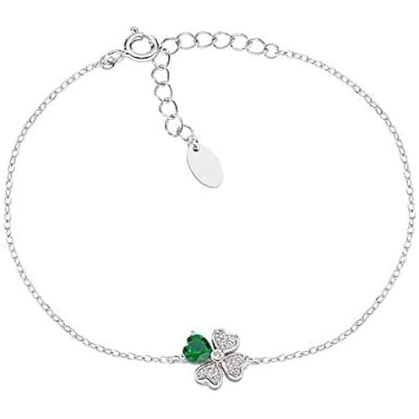 Armband - AMEN - Quadricore - Silver - Cubic Zirconia - Blandat