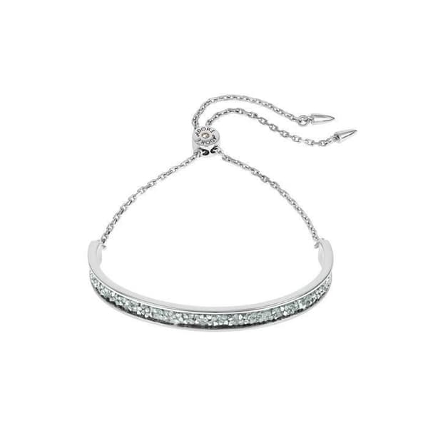 Armband - SWAROVSKI - ADORE - Vit rodiumpläterad metall - Swarovski kristaller - Justerbar 15-22 cm