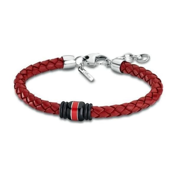 Armband - LOTUS - LS1814-2-2 - Röd läder - Urban - Man