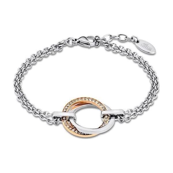 Damarmband - Lotus - LS1780-2/2 - Rostfritt stål - 18,3 mm - Karabinstängning
