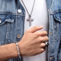 Miniatyrbild 2 av 2: Men's Bracelet Police PEAGB0001116