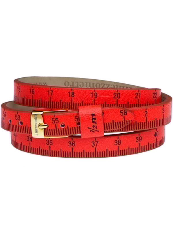 Ladies' Bracelet il mezzometro FLUO - BRACCIALE IN PELLE/LEATHER BRACELET