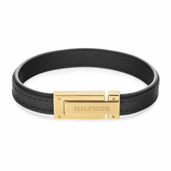 Armbånd til mænd Tommy Hilfiger 2790561 Læder 19 cm