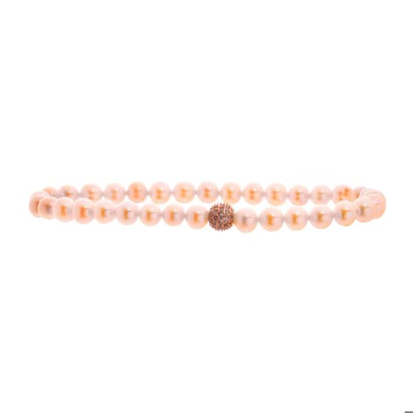 Armband - Lancaster - JLA-BR-SB-2PE - Guldpläterad - Swarovski-kristaller - Roséguld