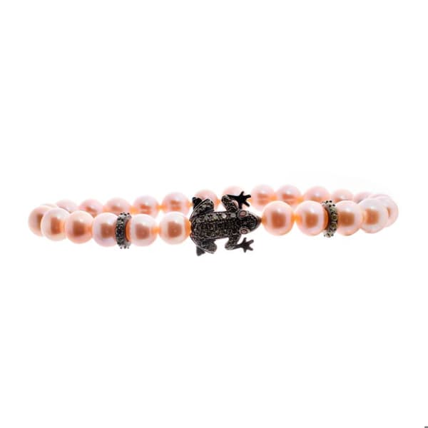Armband - Lancaster - JLA-BRFROG3PU - Guldpläterad - Swarovski-kristaller - Roséguld
