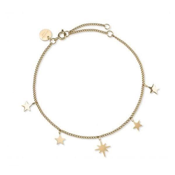 Armband Dam - ROSEFIELD - Flera Stjärnor - Guldpläterad - Gul - Guld