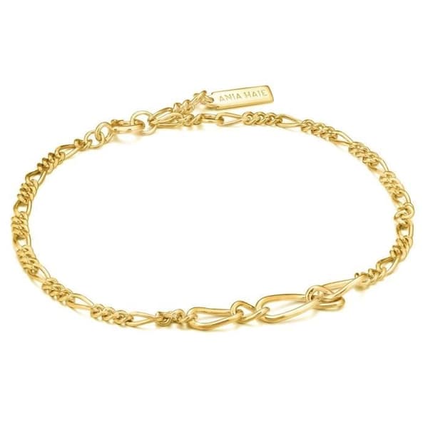 Armbandet - Ania Haie - Silver Law - 14K guldplätering - Argent 925M - Längd 16.5 cm