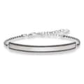 Miniatyrbild 2 av 2: Armband - Thomas Sabo - LBA0009-643-11 - Silver - Svart - 15-18 cm