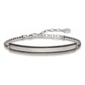 Miniatyrbild 1 av 2: Armband - Thomas Sabo - LBA0009-643-11 - Silver - Svart - 15-18 cm