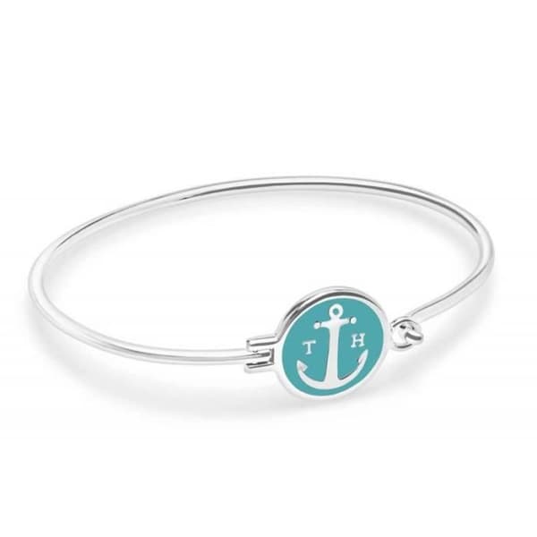 Armband - Tom Hope - Venice Green - Dam - Koppar - Silverpläterad - Klart grön