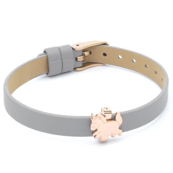 Armband - MR WONDERFUL - JOYAS MAGIC WJ30200 - Rostfritt stål - Grå - Rosa