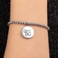 Miniatyrbild 4 av 4: Armband - Den lilla historien - LPS05AQL05 - Rostfritt stål - Längd 16.5 cm - Silverfärgad