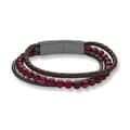 Miniatyrbild 1 av 2: Armband - POLICE - PJ.26552BLK/02 - Läder - Metall - Unisex
