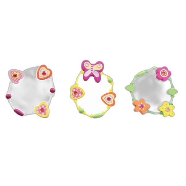 Armband - DKD Home Decor - Blommor - Trä - Flerfärgad - Standard