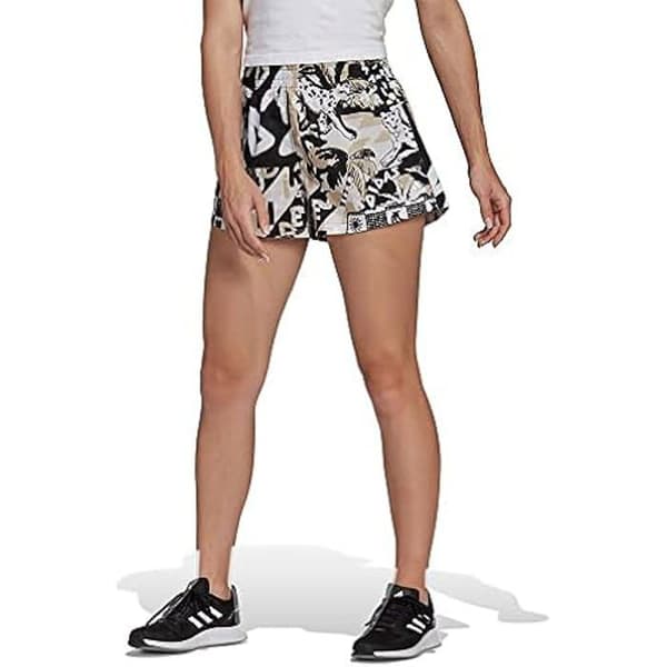 Shorts för kvinnor - ADIDAS - W Farm AOP - 1/4 - Bekväm - Modern stil