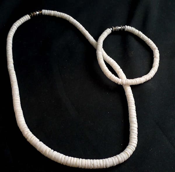 Snäckhalsband & Armband