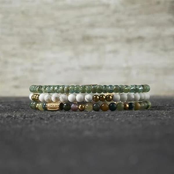Armband med pärlor Japanese Secret Garden Gold RR-40115-G - Storlek: 15 cm - XS