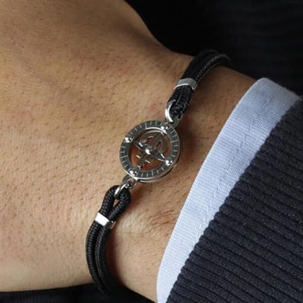 Armband med kompassmönster Versilia SAHB06