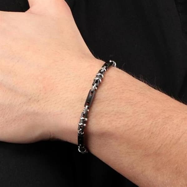 Armband i stål för män Motown SALS39