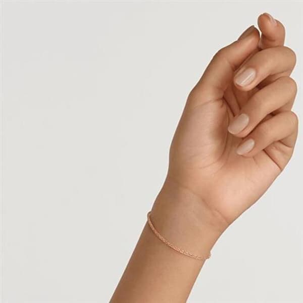 Bronzebracelet med tvinnat mönster Elan DW00400559