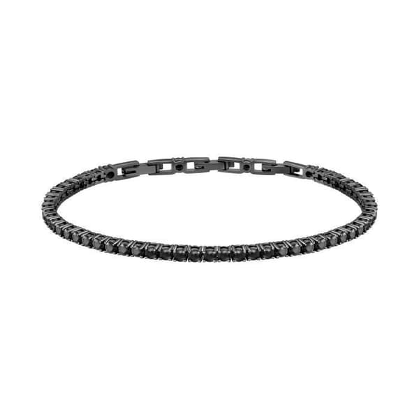 Armband i återvunnet silver och zirkon - MORELLATO - SATT03 - Svart - Man - Zirkoniumoxid