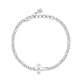 Miniatyrbild 1 av 4: Armband i stål - MORELLATO - SKR64 - Man - Vit - 18.5+3.5CM - Vuxen - Zirkoniumoxid - Silverfärgad