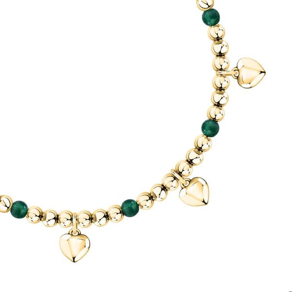 Armbands - MORELLATO - SAIX15 - Stål och Agat - Guld - 16+3 cm