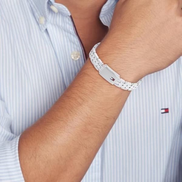 Tommy Hilfiger Armband för män i stål 2790501