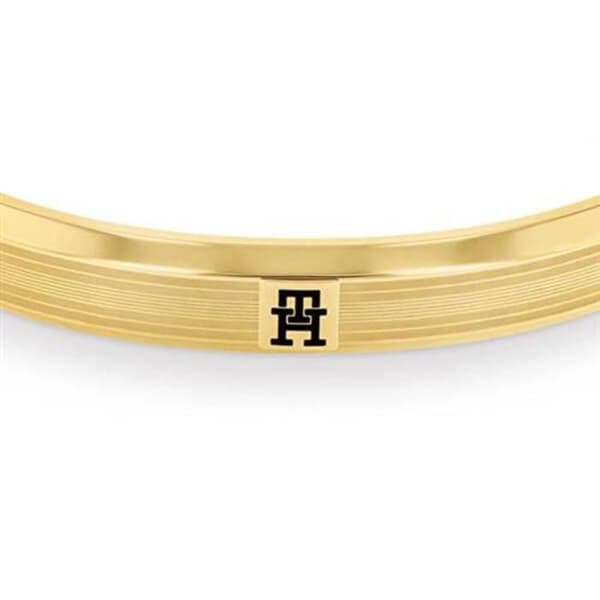 Armband med mönster i massivt stål för män 2790572