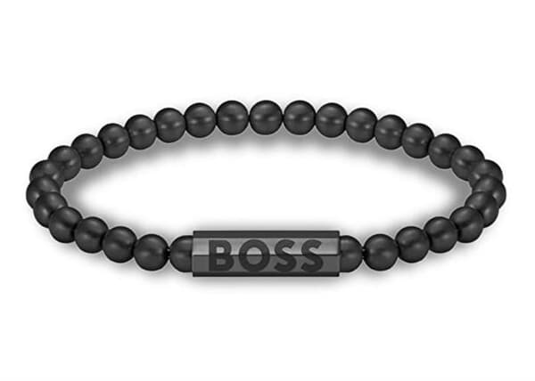 Armband med svarta pärlor Sphere 1580659 - Längd: 17,5 cm