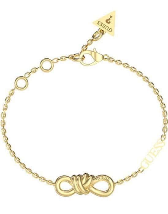 Guldpläterat armband för kvinnor Modern Love JUBB04011JWYG - Längd: 21 cm