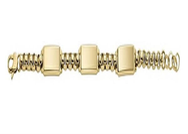 Elegant guldpläterat armband för män Drew JF04695710