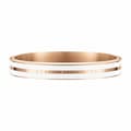 Miniatyrbild 2 av 4: Daniel Wellington Emalie Infinite armband - roséguld/vit - L