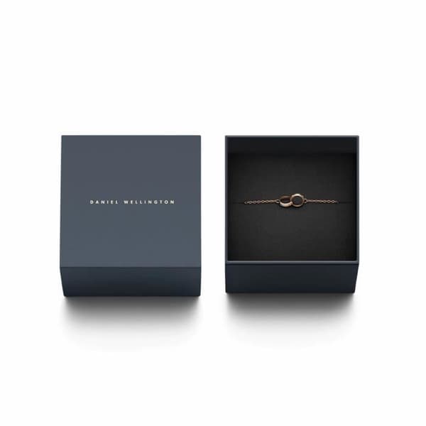 Daniel Wellington Lumine Unity armband för kvinnor - roséguld - TU