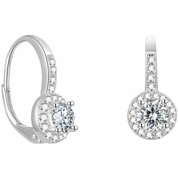 Mjuka silverarmband med glittrande zirkon Aguc2267 för kvinnor