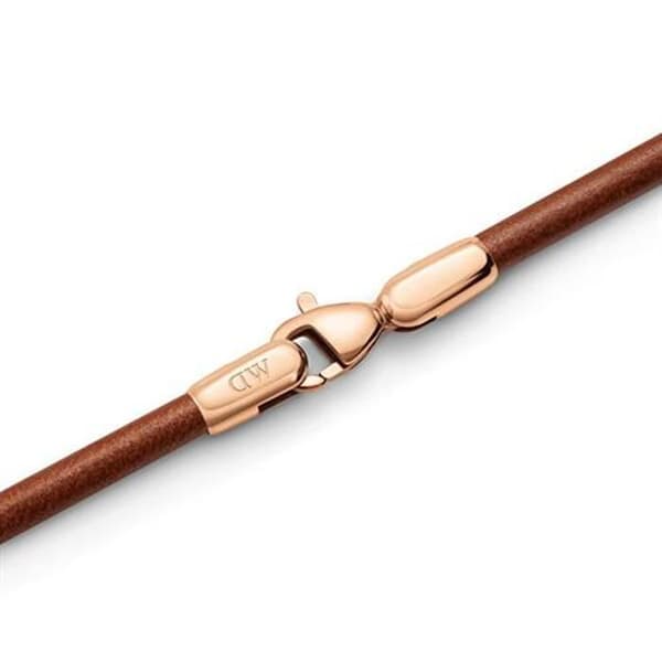 Anständig brunt läderarmband St Mawes Perfect Pair DW9980051 - Längd: 18,5 cm
