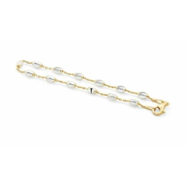 Beneto Bicolor Stilarmband i Guld Agb605, För Kvinnor, 18cm, Sbe1029-18