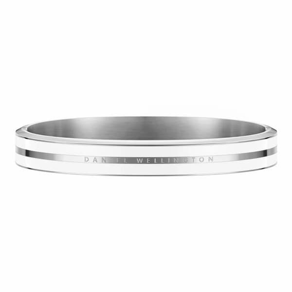 Daniel Wellington Emalie Infinite Armband - silver/vit - M